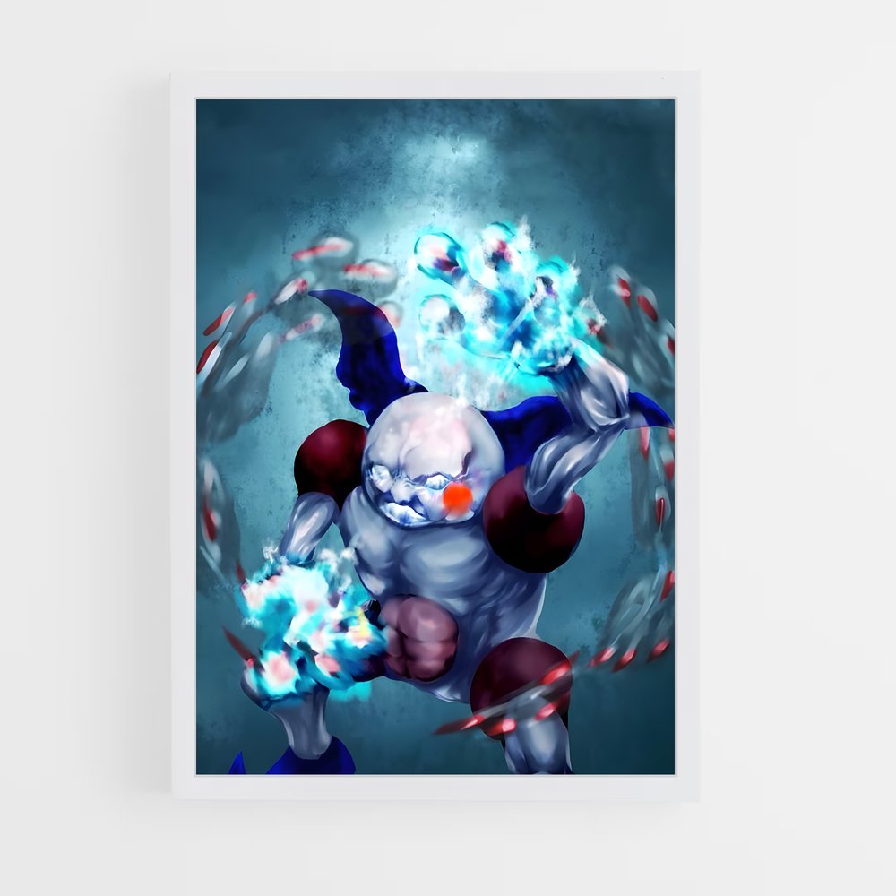 Poster Mr. Mime en Folie – affiche Pokemon (vue 3)